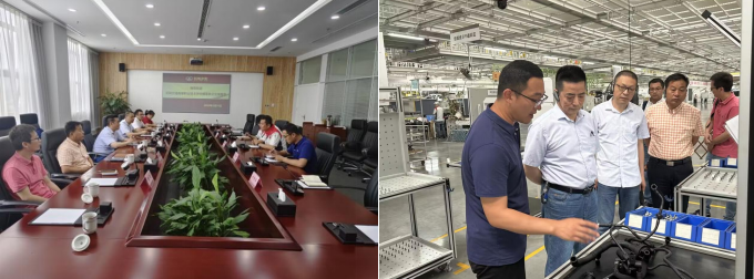 开云手机客户端党委委员副校长倪依纯带队深入企业调研