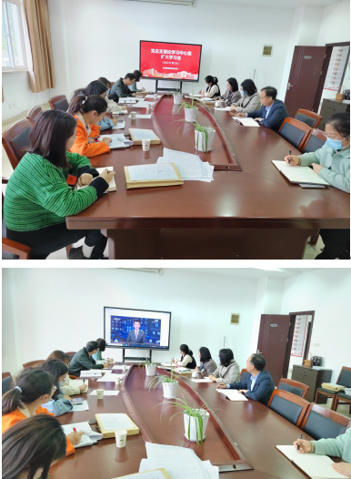 物流管理学院党总支召开4月份理论中心组学习(扩大)会议