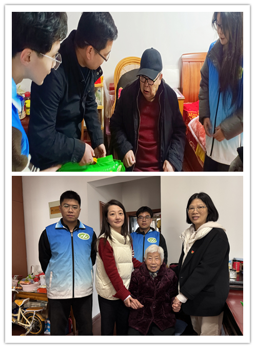 走访送温暖,情暖老人心 ——信息管理学院白鸽青年志愿者协会走访慰问困难老人