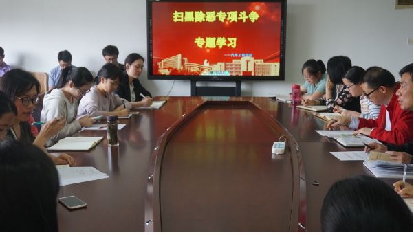 扫黑除恶专项斗争专题学习